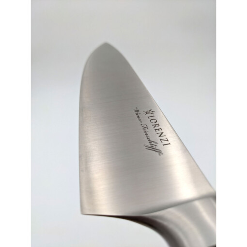 LORENZI - Ritter Kochmesser 21 cm, Räuchereiche mit "Wiener Feinschliff" – Bild 5