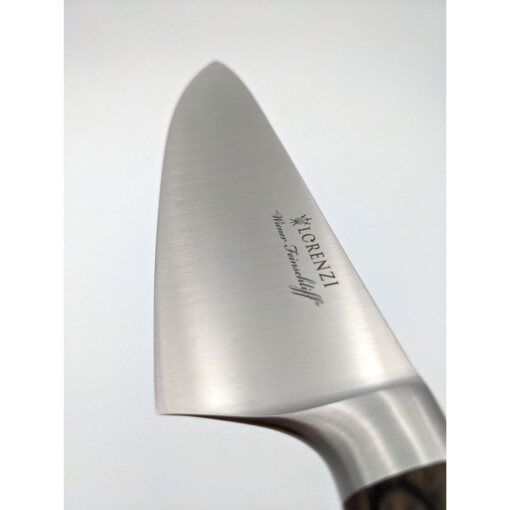 LORENZI - Ritter Kochmesser 23 cm, Räuchereiche mit "Wiener Feinschliff" – Bild 5