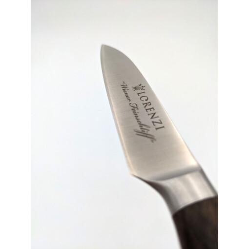 LORENZI - Ritter Gemüsemesser 9 cm, Räuchereiche mit "Wiener Feinschliff" – Bild 5