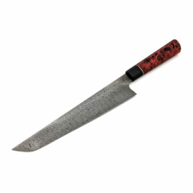Martin Huber - Suji Tantostyle Damasteel, Pappel Rot