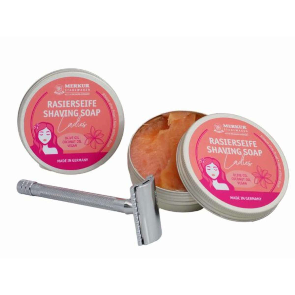 Merkur - Rasierseife Ladies, 100g - 6900002 – Bild 2