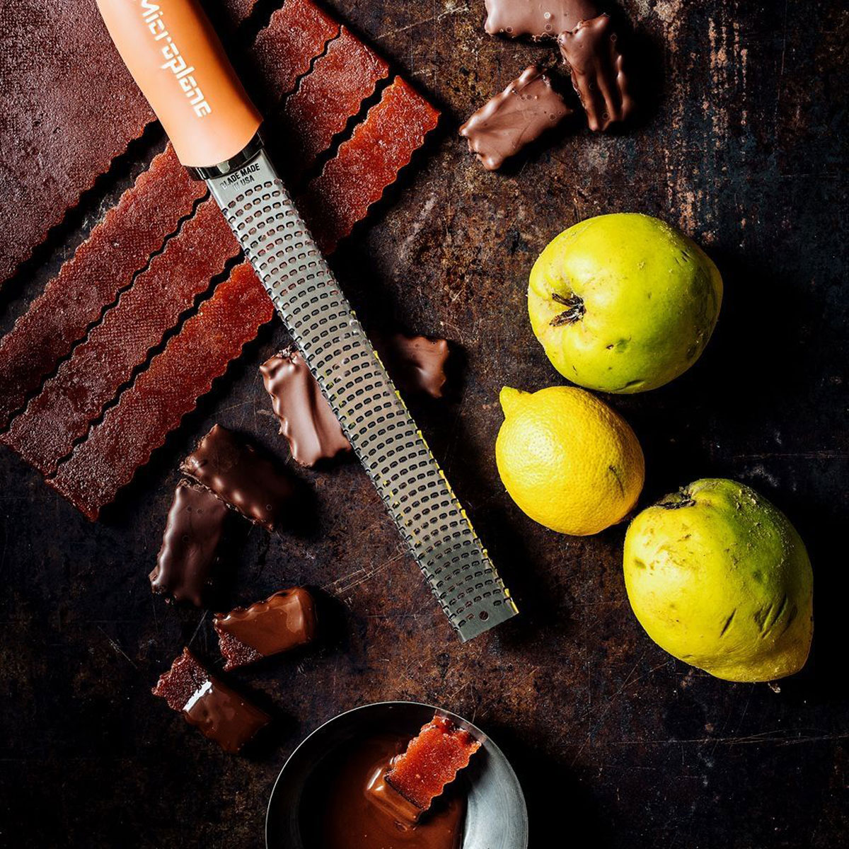 Microplane - Reibe "Premium Zester" Zimt Orange - sehr fein – Bild 3