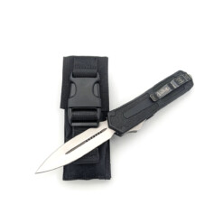 Alternative view of Microtech - Tactical Scarab D/E OTF Automatic Knife, Stonewash Plain - 110-4 (SH)