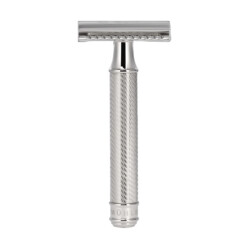 MÜHLE - TRADITIONAL Rasierhobel, geschlossener Kamm, Edelstahl - R 89 J80