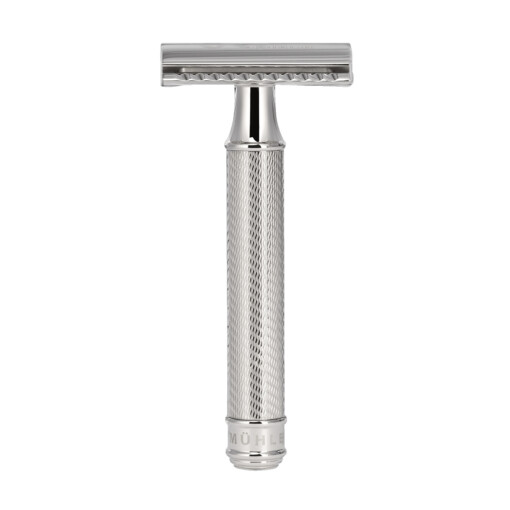 MÜHLE - TRADITIONAL Rasierhobel, geschlossener Kamm, Edelstahl - R 89 J80