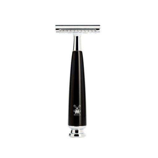 MÜHLE - RYTMO Rasierhobel, geschlossener Kamm, Edelharz schwarz - R 226 SR