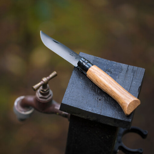 Opinel - No. 08 Taschenmesser "Black Oak" – Bild 2