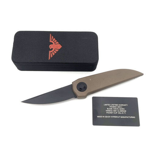 Paragon - Phoenix Gen 2 Black Blade, Aluminum Flat Dark Earth – Bild 2