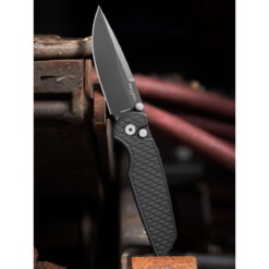 Pro-Tech - TR-3 Integrity Thumbstud Manual, DLC Black - INT1106