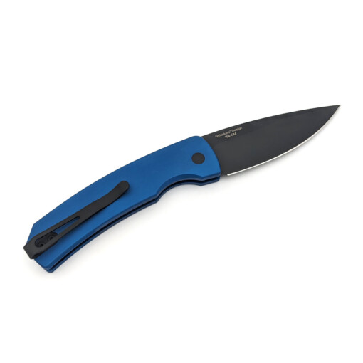 Pro-Tech - Magic 2 "Whiskers" Design, 154-CM Black DLC Blade, Blue - M2603-BLUE – Bild 2