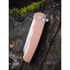 Alternative view of Pro-Tech - Malibu Flipper, Magnacut Reverse Tanto Blade, Stonewash finish, Flat Dark Earth - 5401-FDE