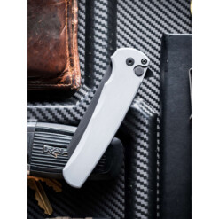 Alternative view of Pro-Tech - Malibu Flipper, Magnacut Reverse Tanto Blade, DLC Black finish - 5403-GREY