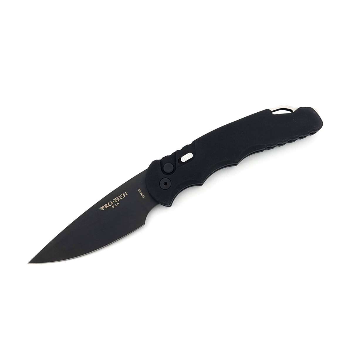 Pro-Tech - Tactical Response 4, Black Handle, Plain - TR-4.3 D2