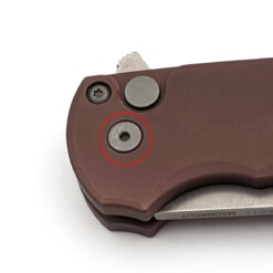 Alternative view of Pro-Tech - Malibu Flipper, Magnacut Reverse Tanto Blade, Stonewash finish, Flat Dark Earth - 5401-FDE (B)