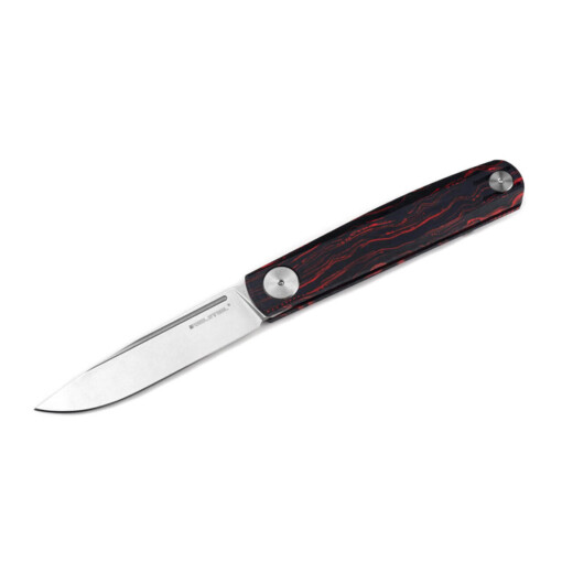 Real Steel - Gslip Compact Damascus G10 Ocean Red - 7865OR