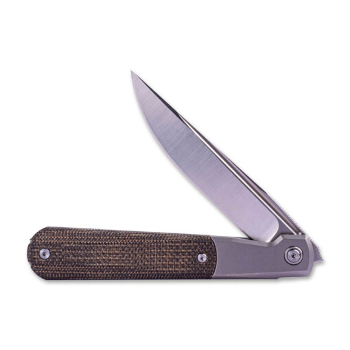 Real Steel - RB-7 Titanium Natural Micarta - 7891 – Bild 2