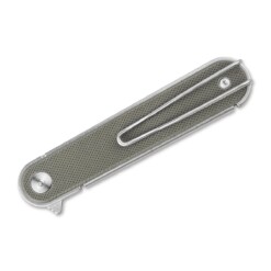 Alternative view of Real Steel – Iris Flipper G10 OD Green – 8061AG