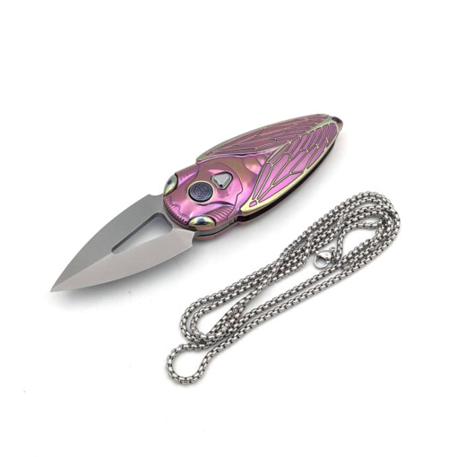 Rikeknife - Cicada Titanium Purple Gold – Bild 2