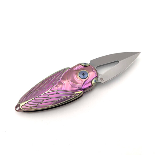 Rikeknife - Cicada Titanium Purple Gold – Bild 4