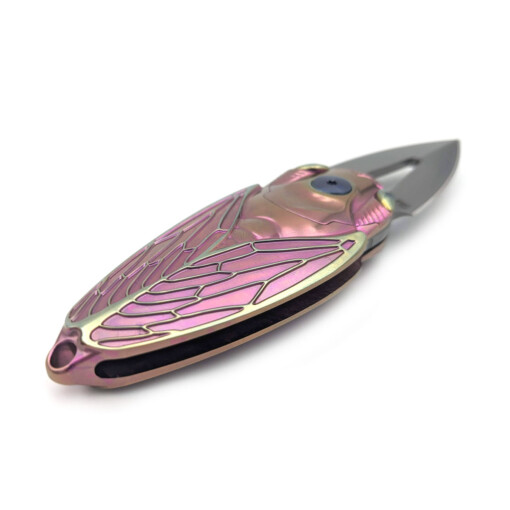 Rikeknife - Cicada Titanium Purple Gold – Bild 5