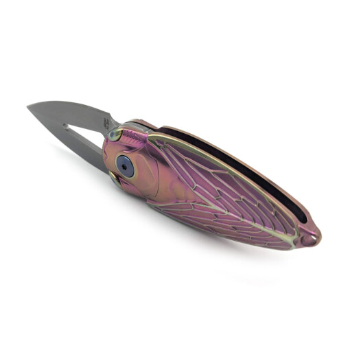 Rikeknife - Cicada Titanium Purple Gold – Bild 6