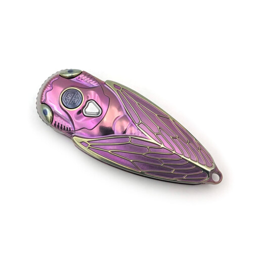 Rikeknife - Cicada Titanium Purple Gold – Bild 7