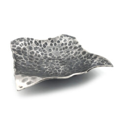 Alternative view of Niki Frühwirth - "Schmiedeschätze Ybbsitz", Schale, Edelstahl gehämmert