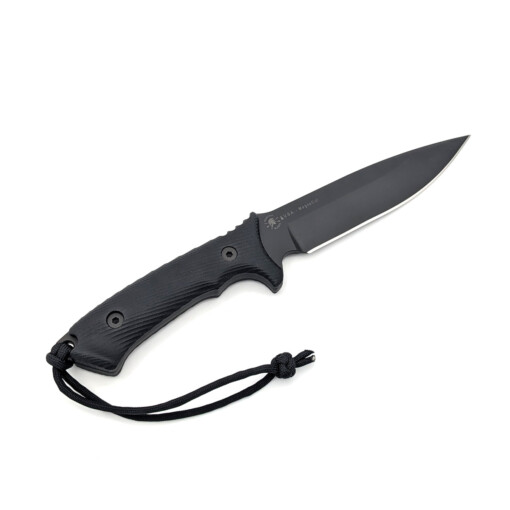Spartan Blades - Harsey Difensa, Black, Black Kydex Sheath - SB19BKBKKYBK – Bild 2