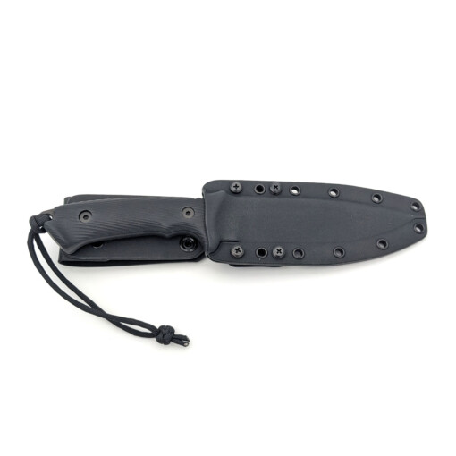 Spartan Blades - Harsey Difensa, Black, Black Kydex Sheath - SB19BKBKKYBK – Bild 4