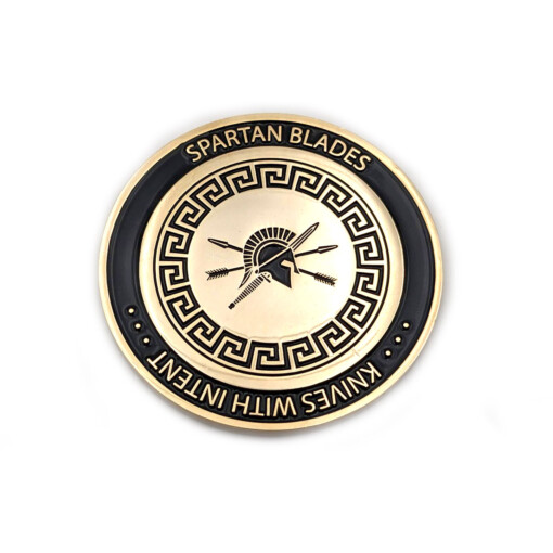 Spartan Blades - Enamel filled Spartan Blades/Pineland Honor Coin – Bild 2