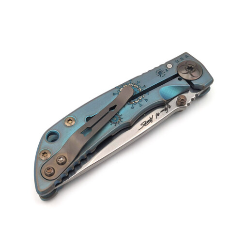 Spartan Blades - SHF Spartan Harsey Folder 3.25 "Plague Doctor" Green - SF10 Custom PlagueDoc – Bild 8