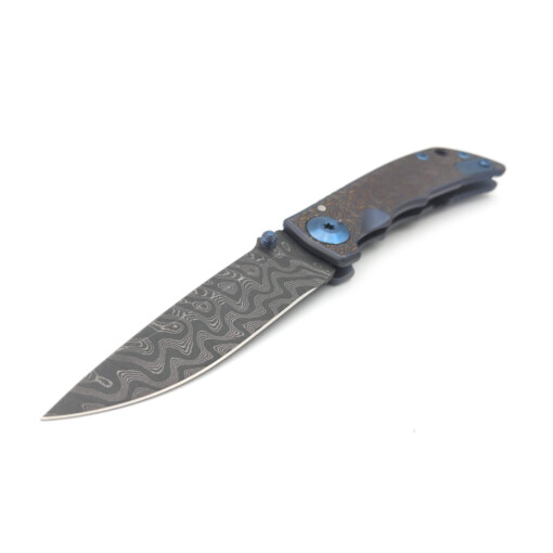 Spartan Blades - SHF Spartan Harsey Folder 3.25 "Regal", Damascus - SF10 Custom Damascus – Bild 3