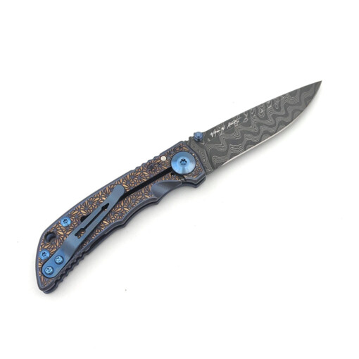 Spartan Blades - SHF Spartan Harsey Folder 3.25 "Regal", Damascus - SF10 Custom Damascus – Bild 2