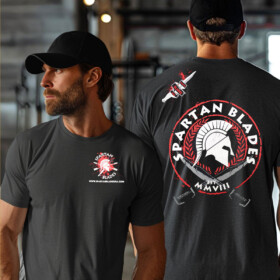 Spartan Blades - Tri-Colored T-Shirt M