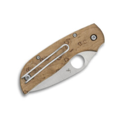 Alternative view of Spyderco - Chaparral SLIPIT Birdseye Maple PlainEdge - C152NLWDP