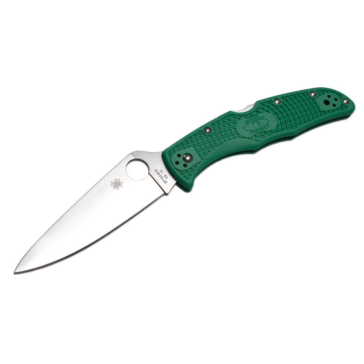 Spyderco - Endura Flat Ground Grün - C10FPGR