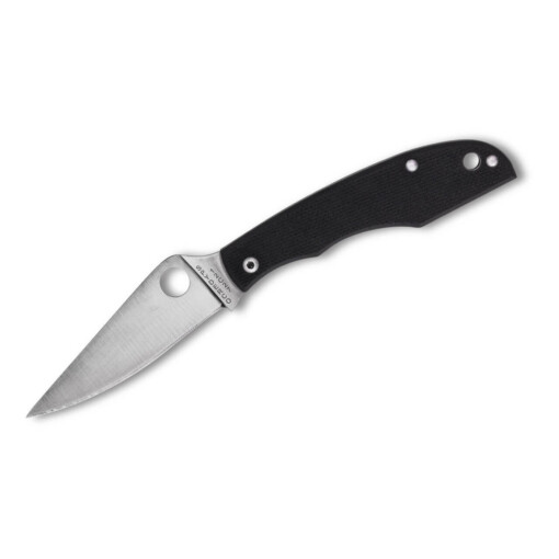 Spyderco - Grasshopper G10 Black PlainEdge - C138GBKP