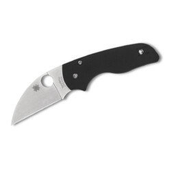 Spyderco - Lil' Native Wharncliffe G10 Black PlainEdge - C230GPWC