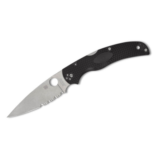 Spyderco - Native Chief Lightweight FRN Black CombinationEdge - C244PSBK