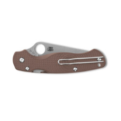 Alternative view of Spyderco - Para Military 2 Lightweight CPM 15V Brown FRN Sprint Run  - C81PBN15V2