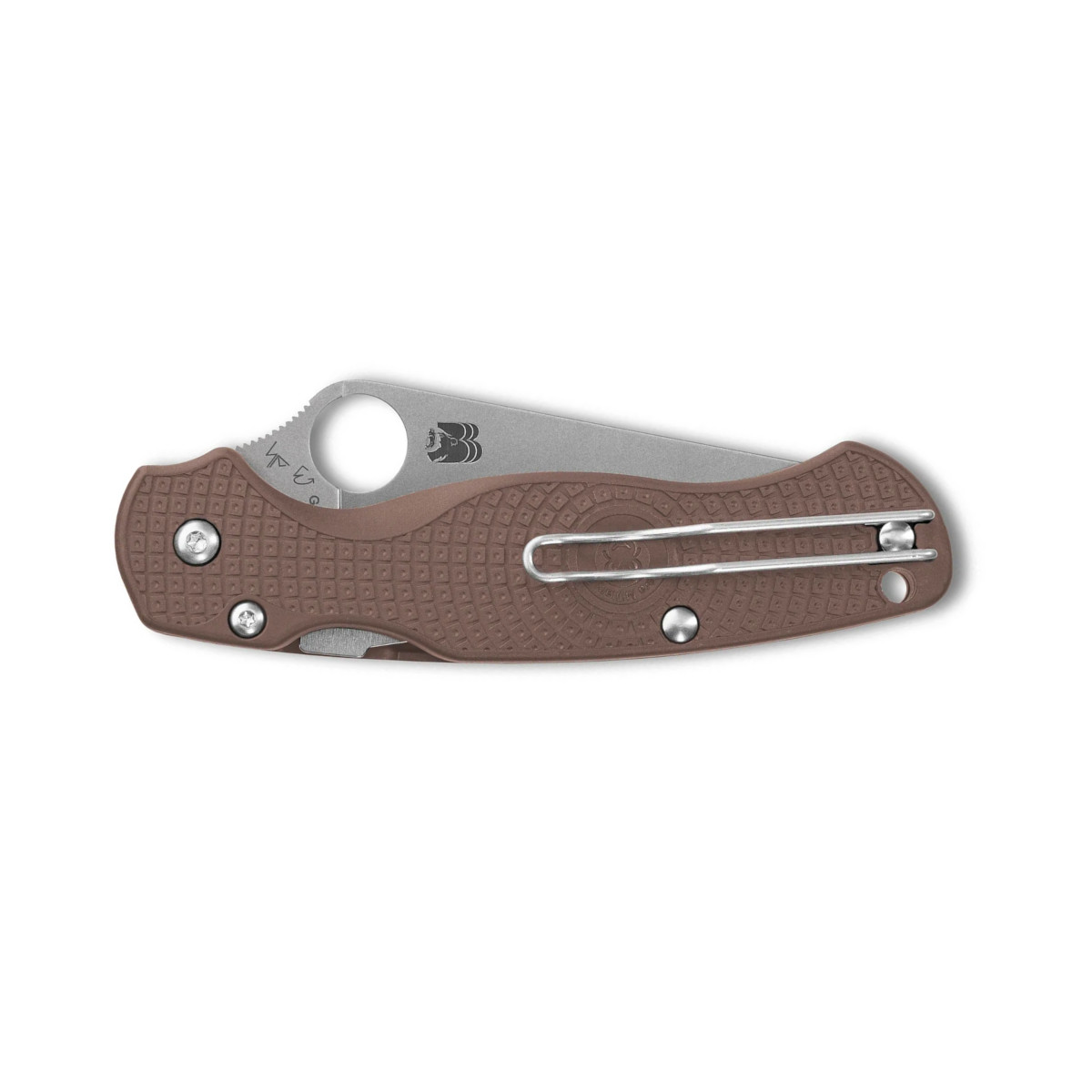 Spyderco - Para Military 2 Lightweight CPM 15V Brown FRN Sprint Run - C81PBN15V2 – Bild 2