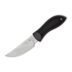 Spyderco - Moran Upswept Gray Damasteel Sprint Run - FB01PGYD