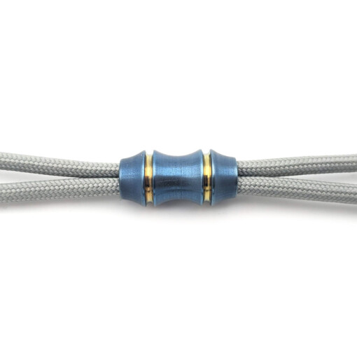 Titanium Gear Design - "Bamboo" Bead Blue/Yellow