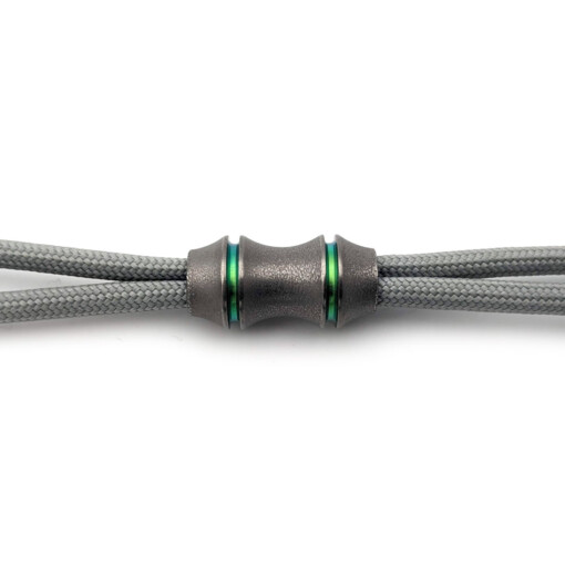 Titanium Gear Design - "Bamboo" Bead Grey/Green