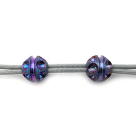 Titanium Gear Design - "Big Eyed Sphere" Purple/Blue