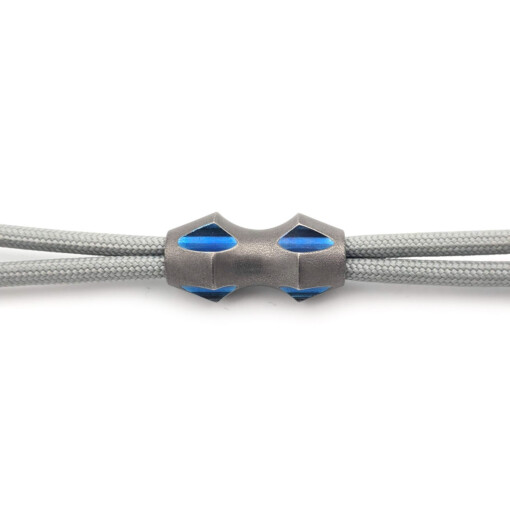 Titanium Gear Design - "Cat Eyes" Bead Grey/Blue