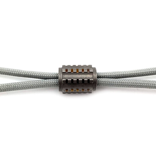 Titanium Gear Design - "Cylinder Gear" Titanium Bead Grey/Orange