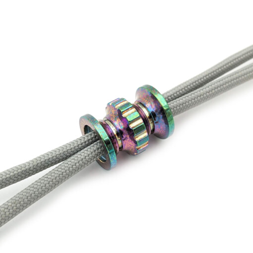 Titanium Gear Design - "Pillar" Bead Rainbow – Bild 2