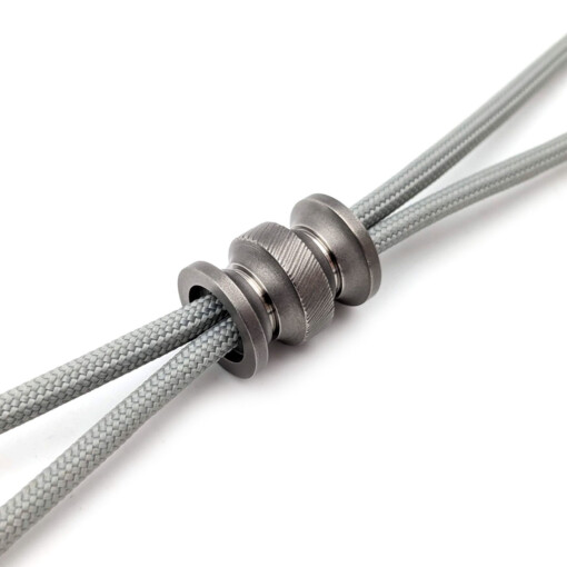 Titanium Gear Design - "Pillar Crest" Bead Grey – Bild 2