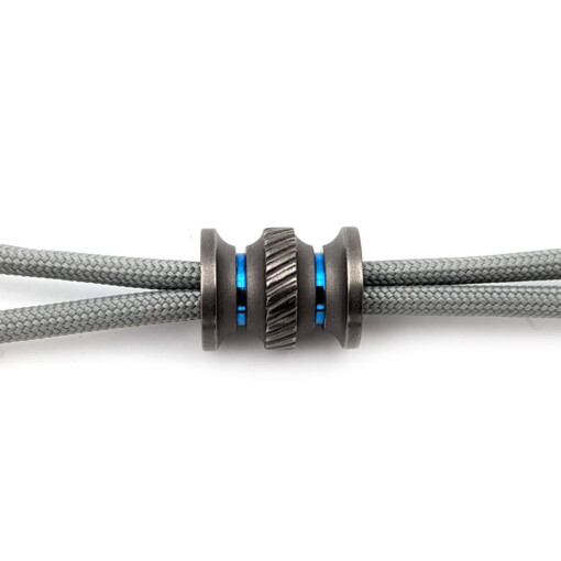 Titanium Gear Design - "Pillar Ridge" Bead Grey/Blue